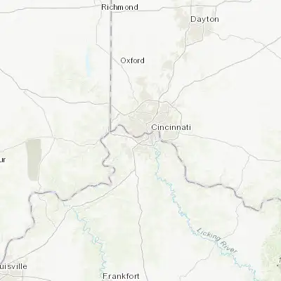 Map showing location of Crescent Springs (39.051450, -84.581610)