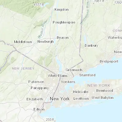 Map showing location of Croton-on-Hudson (41.208430, -73.891250)