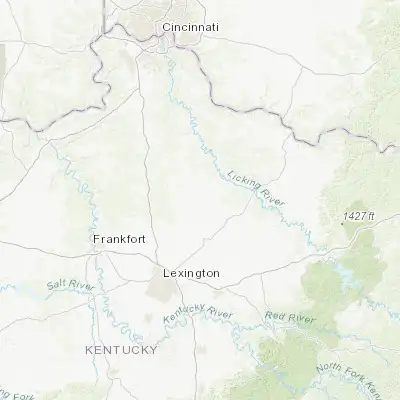 Map showing location of Cynthiana (38.390350, -84.294100)
