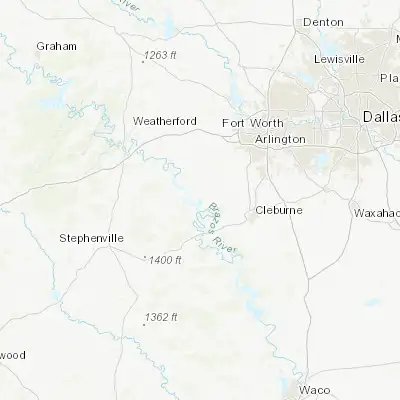 Map showing location of DeCordova (32.429860, -97.695030)
