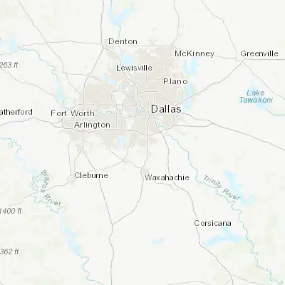 Map showing location of DeSoto (32.589860, -96.856950)