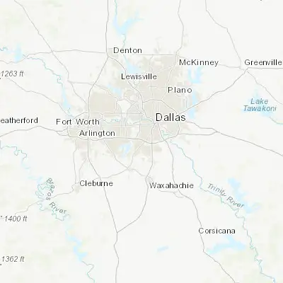 Map showing location of Duncanville (32.651800, -96.908340)