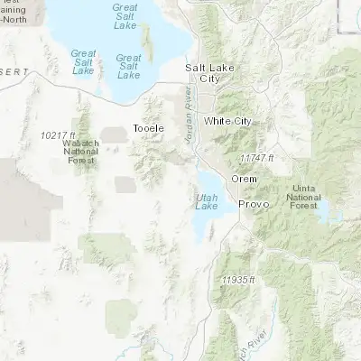 Map showing location of Eagle Mountain (40.314120, -112.006880)