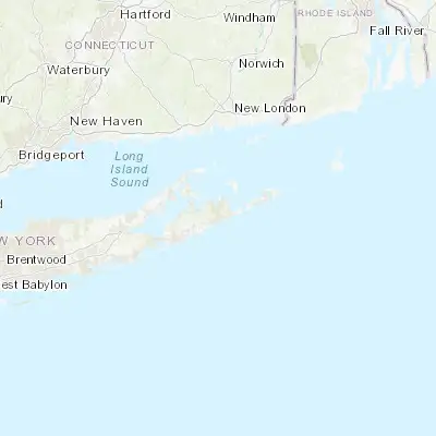 Map showing location of East Hampton North (40.972760, -72.189110)