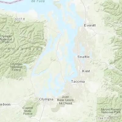 Map showing location of East Port Orchard (47.523430, -122.624300)