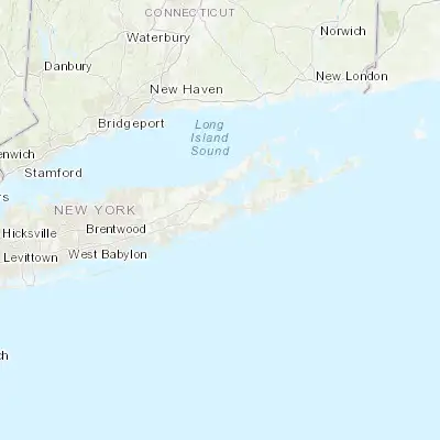 Map showing location of East Quogue (40.840660, -72.581480)