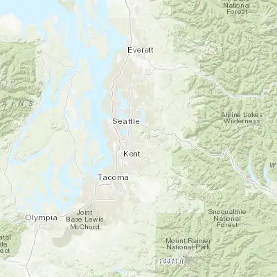 Map showing location of East Renton Highlands (47.484820, -122.112340)