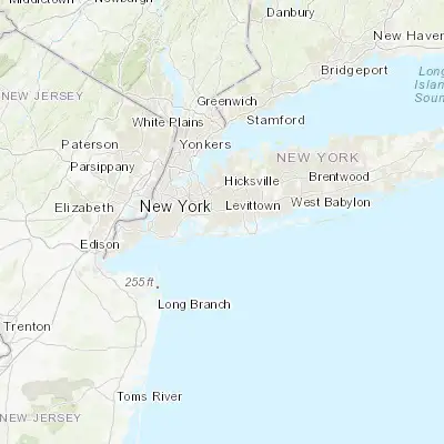 Map showing location of East Rockaway (40.642050, -73.669570)