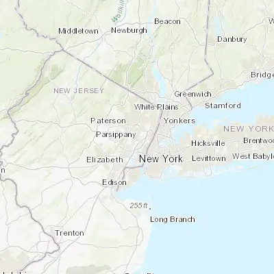 Map showing location of East Rutherford (40.833990, -74.097090)