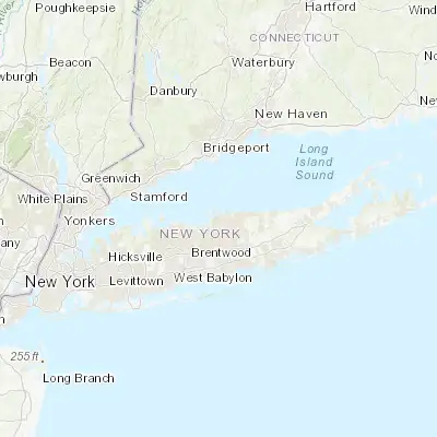 Map showing location of East Setauket (40.941490, -73.105940)