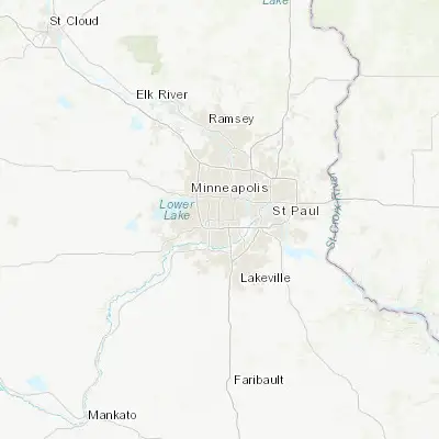 Map showing location of Edina (44.889690, -93.349950)