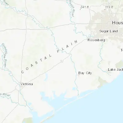 Map showing location of El Campo (29.196640, -96.269690)