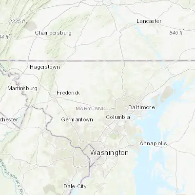 Map showing location of Eldersburg (39.403710, -76.950260)