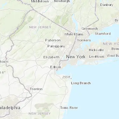 Map showing location of Elizabeth (40.663990, -74.210700)