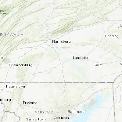 Map showing location of Emigsville (40.021760, -76.728020)