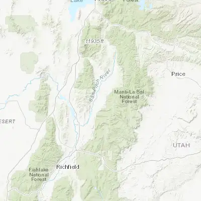 Map showing location of Ephraim (39.359680, -111.586310)