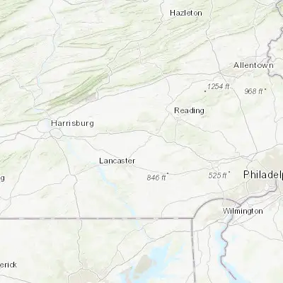 Map showing location of Ephrata (40.179820, -76.178840)