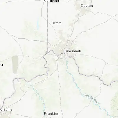 Map showing location of Erlanger (39.016730, -84.600780)