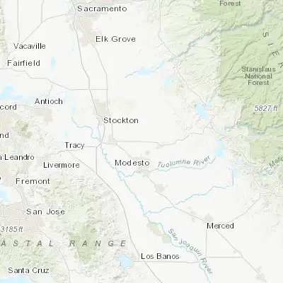 Map showing location of Escalon (37.797810, -120.997920)