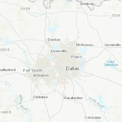 Map showing location of Farmers Branch (32.926510, -96.896120)