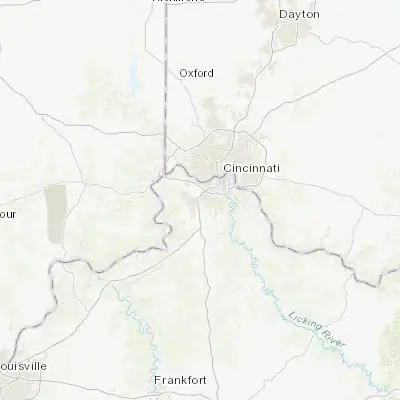 Map showing location of Florence (38.998950, -84.626610)