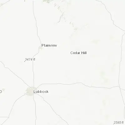 Map showing location of Floydada (33.984520, -101.337660)