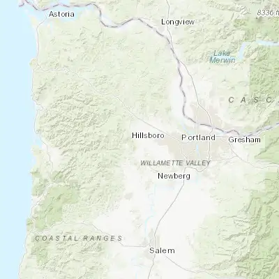 Map showing location of Forest Grove (45.519840, -123.110660)