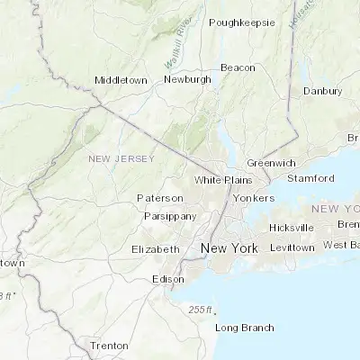 Map showing location of Franklin Lakes (41.016760, -74.205700)