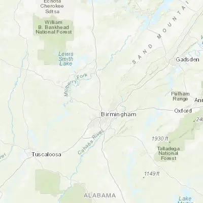 Map showing location of Gardendale (33.660100, -86.812770)
