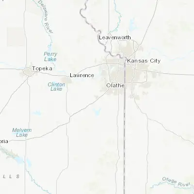 Map showing location of Gardner (38.810840, -94.927190)