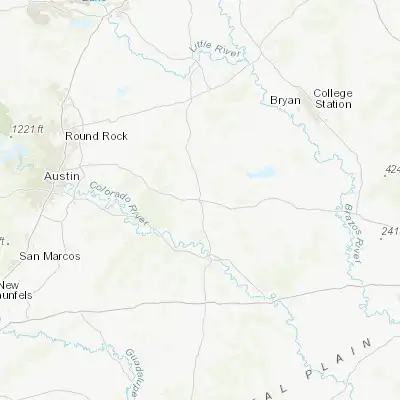 Map showing location of Giddings (30.182720, -96.936370)