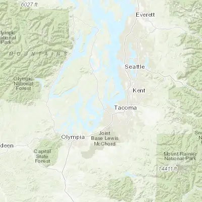 Map showing location of Gig Harbor (47.329260, -122.580130)