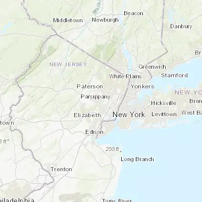 Map showing location of Glen Ridge (40.805380, -74.203760)