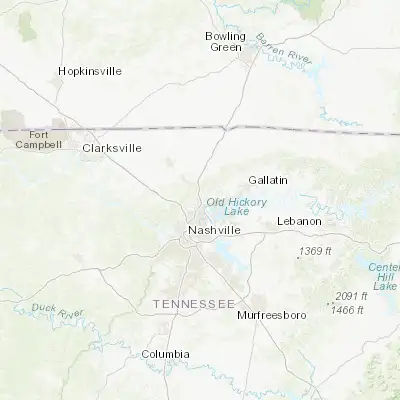 Map showing location of Goodlettsville (36.323110, -86.713330)