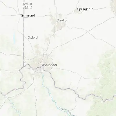 Map showing location of Goshen (39.233390, -84.161320)
