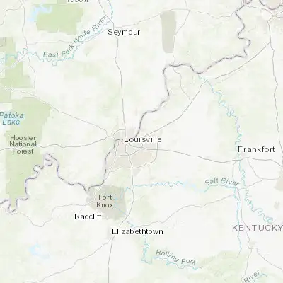 Map showing location of Graymoor-Devondale (38.273130, -85.623020)