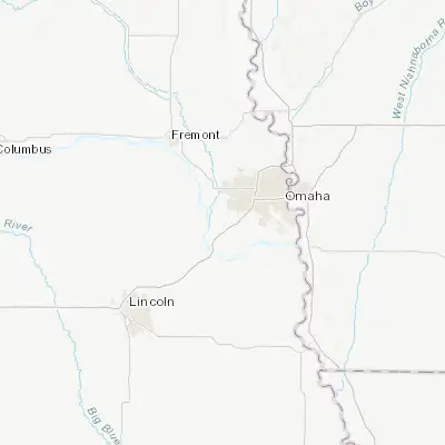 Map showing location of Gretna (41.140830, -96.239740)