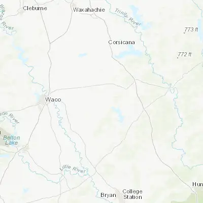 Map showing location of Groesbeck (31.524340, -96.533870)