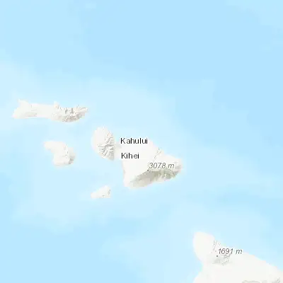 Map showing location of Haiku-Pauwela (20.921870, -156.305080)