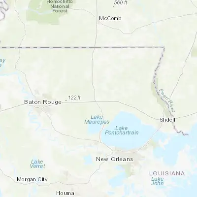 Map showing location of Hammond (30.504630, -90.462930)
