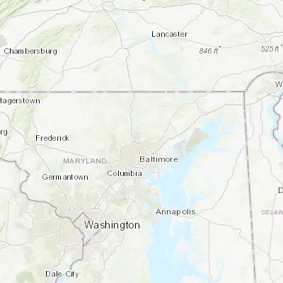 Map showing location of Hampton (39.422880, -76.584690)