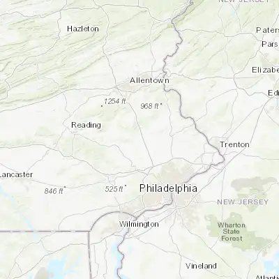 Map showing location of Harleysville (40.279550, -75.387120)