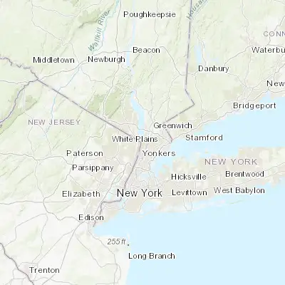 Map showing location of Hastings-on-Hudson (40.994540, -73.878750)