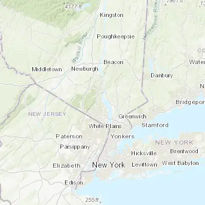 Map showing location of Haverstraw (41.197590, -73.964580)