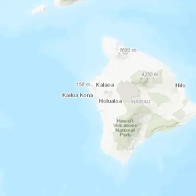Map showing location of Hōlualoa (19.619790, -155.948310)
