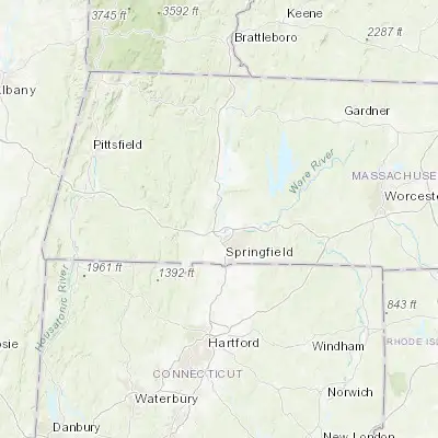 Map showing location of Holyoke (42.204260, -72.616200)
