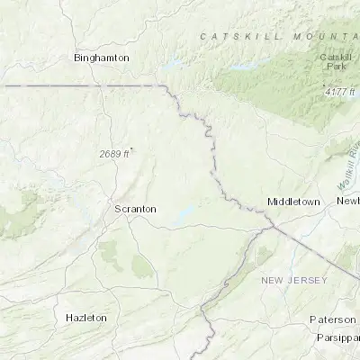 Map showing location of Honesdale (41.576760, -75.258790)