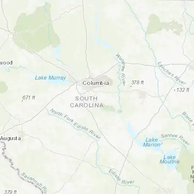 Map showing location of Hopkins (33.904320, -80.877030)