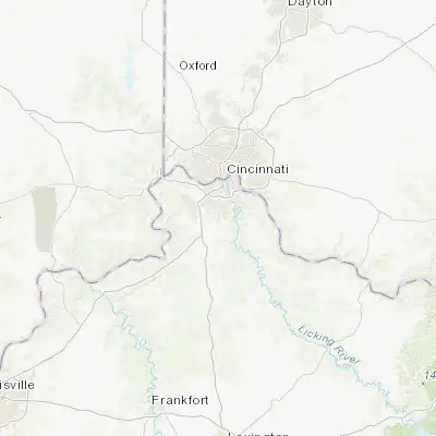 Map showing location of Independence (38.943120, -84.544110)