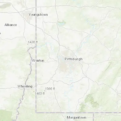 Map showing location of Ingram (40.446180, -80.067550)